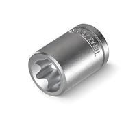 Teng Tools E10 3/8 Inch Drive Female E-Torx Star TX-E Chrome Vanadium Socket | Mechanic Tool | Hand Tool - M380710-C