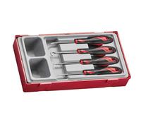 Teng Tools 4 Piece Precision & Heavy Duty Hook & Pick Set Tool Tray - TTMDP