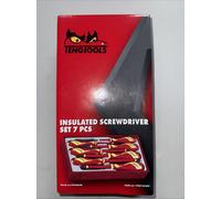 Teng Tools Insulated Screwdriver Set 7 PCS TTV907N BNIB 1000V Electrician