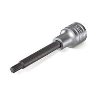 Teng Tools M12 1/2 Inch Drive Ribe Multi Spline Chrome Vanadium Socket | Mechanic Tool | Hand Tool - M122712-C