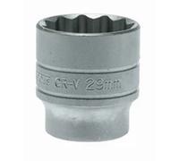 Teng Tools M120529-C - 1/2" Drive 12pt Bi-Hex Socket Metric - 29mm