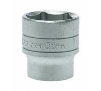 Teng Tools M1205306-C - 1/2" Drive 6pt Hex Socket Metric - 30mm