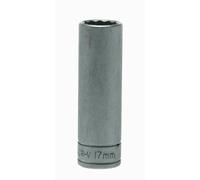 Teng M120617C Bi-Hexagon Socket Deep 12-Point 1/2In Drive 17Mm