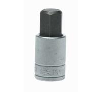 Teng Tools M121519-C - 1/2" Drive Hex Bit Socket Metric - 19mm