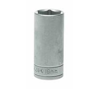 Teng Tools Deep Hexagon Socket M380619C 19mm 3/8 in Square Drive
