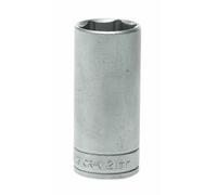 Teng Tools M380621-C - 3/8" Drive 6pt Deep Hex Socket Metric - 21mm