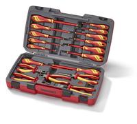 Teng Tools MECCA PRO Insulated Screwdriver & Plier Set 18 Pieces TV18N