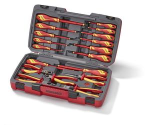 Teng Tools MECCA PRO Insulated Screwdriver & Plier Set 18 Pieces TV18N