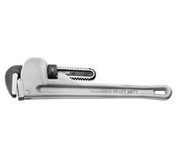 TENG TOOLS 12 Inch Heavy Duty Lightweight Aluminum Straight Pipe Wrench Plumbing Tool - PWC12