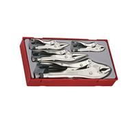Teng Tools Power Grip Plier Set TT1 5 Pieces