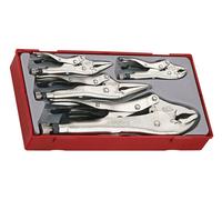 Teng Tools Power Grip Plier Set TT1 5 Pieces