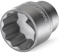 Teng Tools Pro 1/2" Square Drive 6 Point Hex Standard Sockets, Sizes 8mm To 34mm