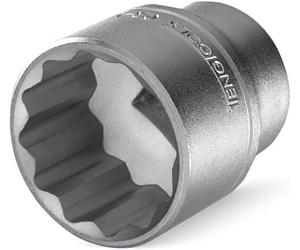 Teng Tools Pro 1/2" Square Drive 6 Point Hex Standard Sockets, Sizes 8mm To 34mm