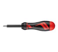 Teng Tools Ratchet Screwdriver + Bits - 7 Double Ended Bits