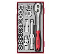 Teng Tools Socket Set 1/2" Drive 17 Pieces TT1