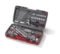 Teng Tools Socket Set MECCA PRO 127 Pieces 1/4" 3/8" 1/2" Drive