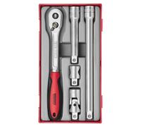 Teng TT1205 1/2-inch Socket Accessories Drive (5 Pieces)