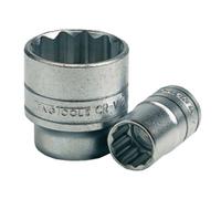 Teng Tools Standard Socket 1-1/8" 1/2" Drive CrV