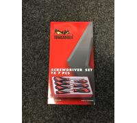 Teng Tools SUPER SAVER Screwdriver Set 7 Pce TORX STAR + TOOL TRAY T8 - T30