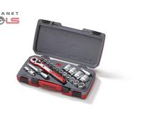 Teng T1221 Socket Set of 21 Metric 1/2in Drive