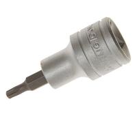 Teng Tools T25 Tamper Proof Torx Socket Bit 1/2 Inch Drive For Professional Use