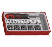Teng Tools Teng 64-Piece Angled Ratcheting Bit Driver And Socket Set For Ultimate Versatility