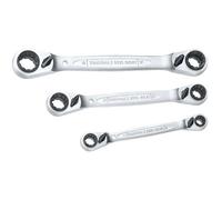 Teng Tools Teng Multi Ratchet Ring Spanner Set - 3 Piece 8-19mm Tool Kit
