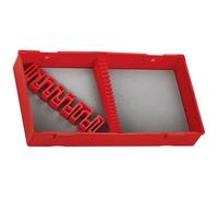 Teng Tools Empty Plastic Tool Storage Tray For Wrenches and Screwdrivers - TT00, Silver, 1 Compartment