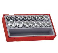 Teng Tools Teng Tt1217-6 17 Piece Metric 6P Socket Set 1/2In Drive