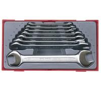 Teng Tools Teng Tt6208 8-Piece Metric Open End Spanner Set For Professional Use