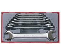 Teng Tools Teng Tt6208 Metric Open End Spanner Set, 8 Piece Tentt6208