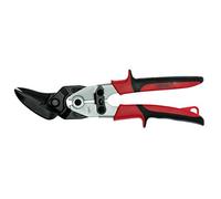 Teng Tools Tin Snips Modern Left Hand Red Stainless Steel