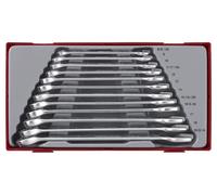 Teng Tools TT1236 - Combination Metric Spanner Set in Tray (8mm to 19mm) - 12pcs