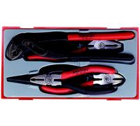 Teng Tools TT440 Plier Set Vinyl Grip 4 Pieces