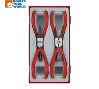 Teng Tools TT474-7E 7" Circlip Plier Set x4 Pcs