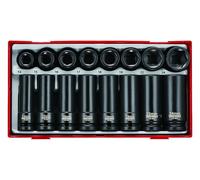 Teng Tools TT9120DN - 1/2" Drive 6-point DIN Impact Socket Metric Set - 20pcs