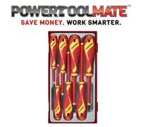 Teng Tools TTV907N 7x Insulated Electrical Screwdriver Set