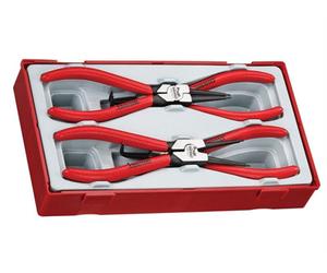 Teng Tt47-7 Tt47-7 Mega Bite Circlip Pliers Set, 4 Piece Tentt4747