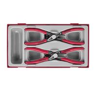 Teng TT474-5E 4 Piece 5" Mega-Bite Circlip Plier Set