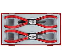 Teng Tt47-7 Tt47-7 Mega Bite Circlip Pliers Set, 4 Piece Tentt4747