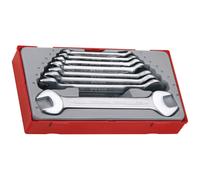 Teng TT6208Metric Open End Spanner Set (8 Pieces)