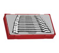Teng TT8012 12 piece 8 - 19mm Anti Slip Combination Spanner Set