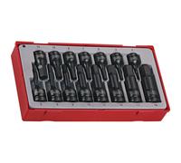 Teng TT9015HX 15 Piece 3/8" & 1/2" Hex Impact Socket Set