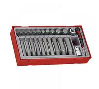 Teng Tools Hex Bit Socket Set TTHEX23 – Metric, 23 Pieces