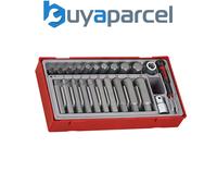Teng TTHEX23 TTHEX23 Metric Hex Bit Socket Set, 23 Piece - 1/2in Drive TENTTHEX2