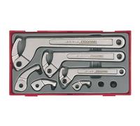 Teng TTHP08 Hook & Pin Wrench Set, 8 Piece - TC33 spanner