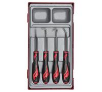 Teng TTMDP 4 Piece Hook & Pick O-Ring Oil Seal Gasket Puller Tool Set & Case