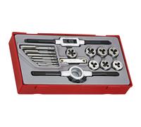 Teng Tools Teng TTTD17 17 piece Metric Tap & Die Set