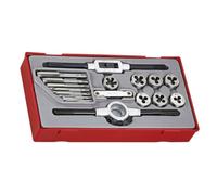 Teng TTTD17 Rethreading Tap and Die Set (17 Pieces)