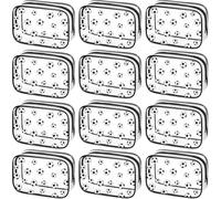 Tengantongda 10 Pcs Soccer Clear Makeup Bag with Zipper Bulk, Soccer Snack Bags Accessories for Team Gifts Woman Candy Pouch Soccer Goodies Bags, Waterproof Soccers Team Birthday Party, clear